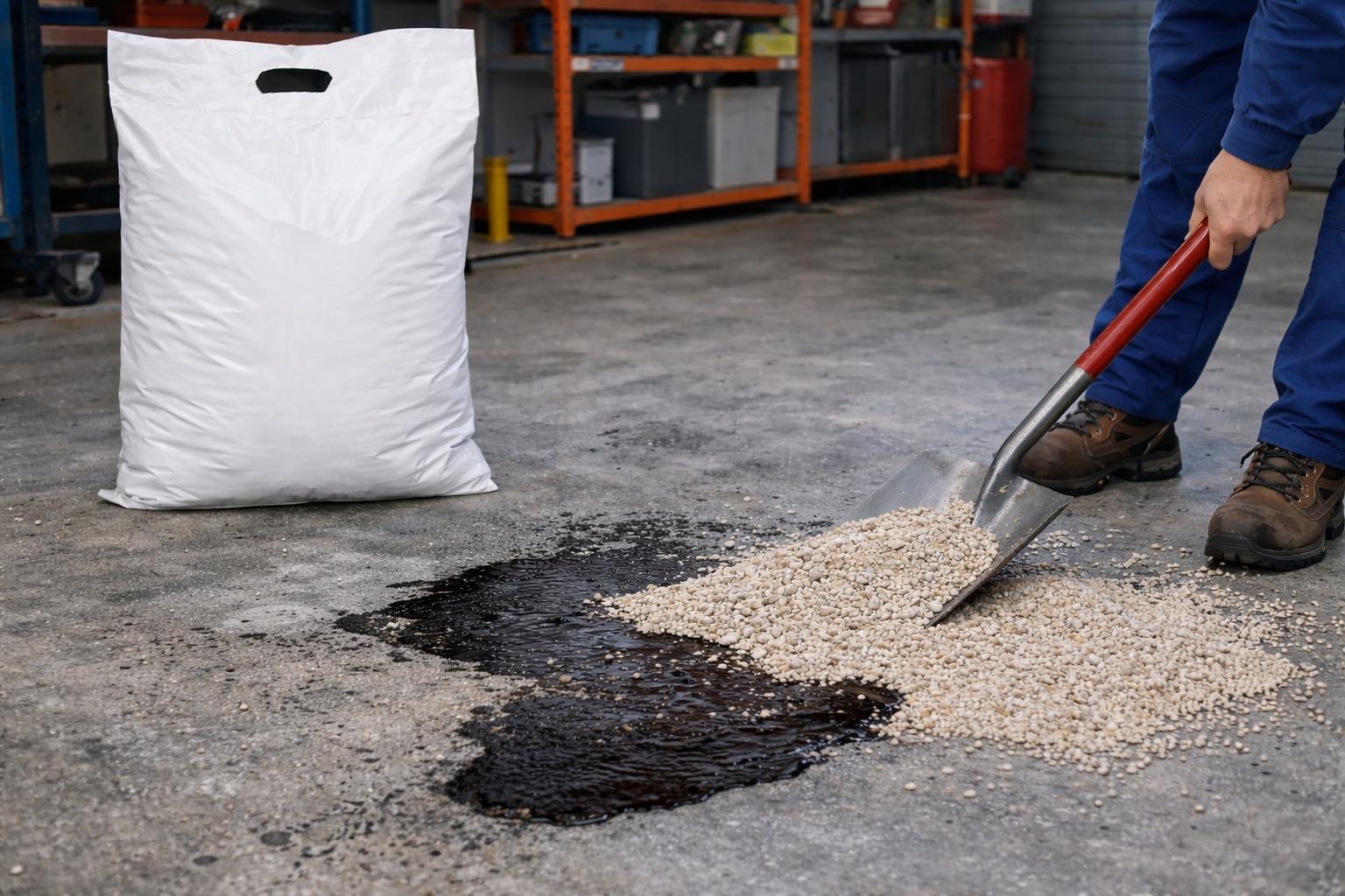 HARITSONS Diatomaceous Earth:
Oil Spill Absorbent